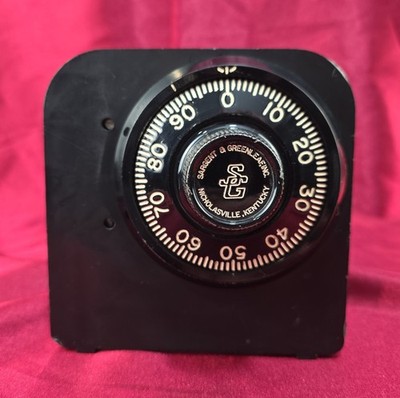 Sargent Greenleaf Cutaway Safe Lock Demo Locksmith Training Display S&G School