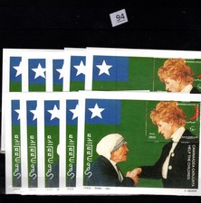 // 10X SOMALIA 1997 - MNH - ROYAL - PRINCESS DIANA - MOTHER TERESA 