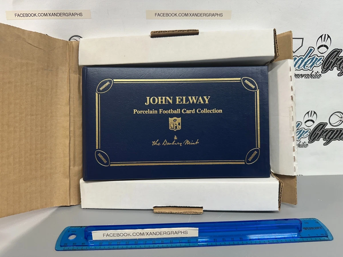 Danbury Mint John Elway Denver Broncos NFL Fan Apparel & Souvenirs