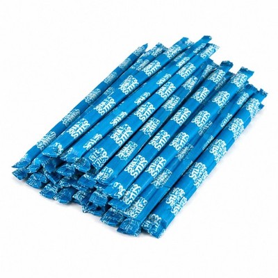Silly Stix Candy Blue Raspberry Sweet & Sour Powder Straws 92 Count