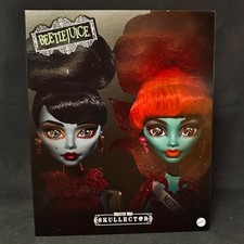 MONSTER HIGH SKULLECTOR BEETLEJUICE WAITING ROOM 2 DOLL BOX SET MATTEL CREATION