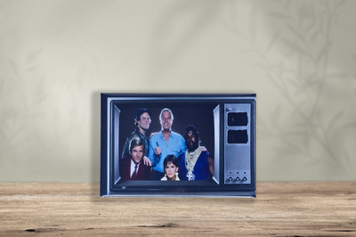 A-team Retro TV Magnet Kühlschrankmagnet