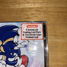 SONIC ADVENTURE CD SEGA DREAMCAST TRADING CARDS LIMITED RUN GAME PACK TS INSERTS