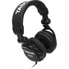TASCAM TH-02 Professional Studio Monitor Headphones Wired Over Ear   for