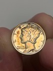 1941-P Silver Mercury Dime, Colorful Album Toning — photo 4