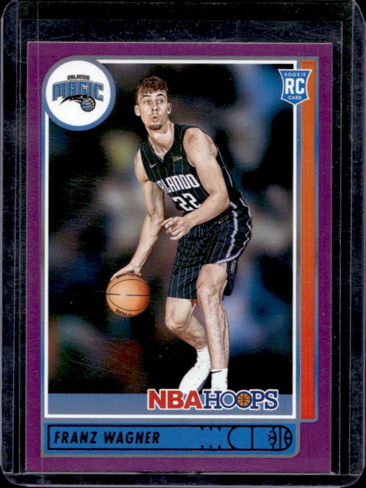 2021-22 Hoops Franz Wagner RC Purple Rookie #235 Magic