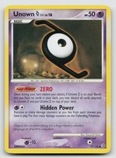 Pokemon Unown [Z] 72/132 Secret Wonders LP reg on eBay