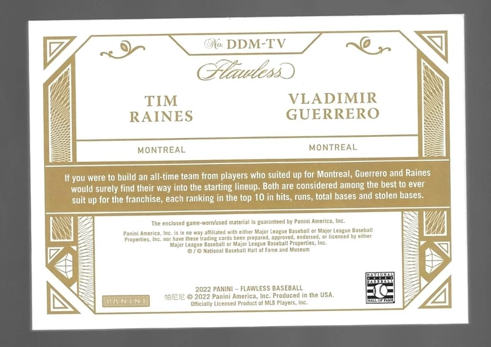 Dennis Eckersley Rollie Fingers 2022 Panini impecable doble reliquias parche 11/15 💲 Foto 3 de 3