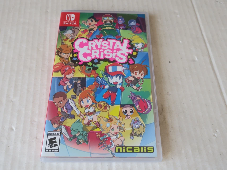Crystal Crisis Nintendo Switch NTSC Region Free Nicalis Isaac US USA Cristal, photo 1 sur 3