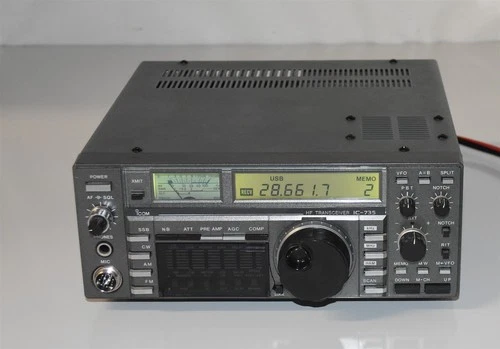 ICOM IC-735 HF TRANSCEIVER!