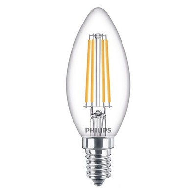 Philips 60W E14 LED-Filament-Lampe transparent 
