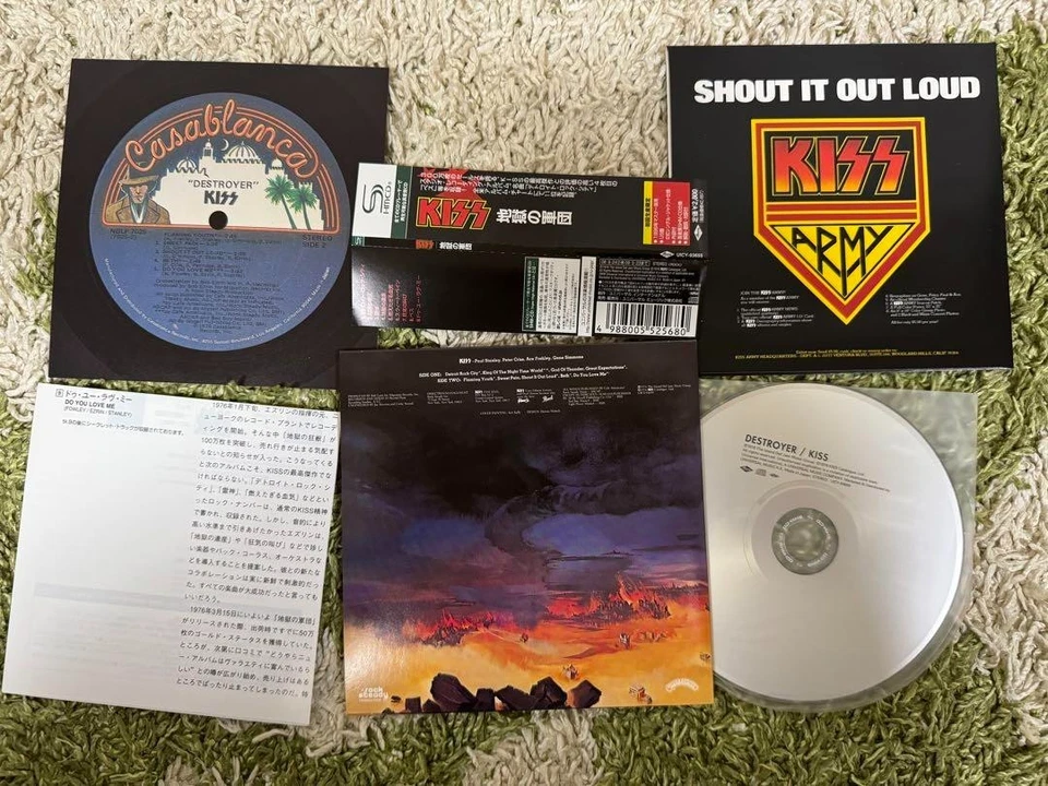 KISS LTD Mini LP SHM-CD Japan Edition Paper sleeve Obi - Image 3 of 4