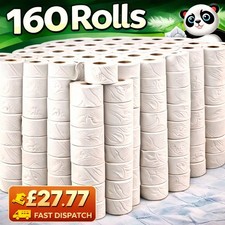 PANDA CUDDLE Toilet Tissue, 160 ROLLS, Aloe VERA , 2ply, CHEAP TOILET TISSUE