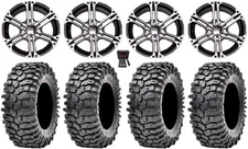 ITP SS212 14" Wheels Machined 35" Roxxzilla Tires Textron Wildcat XX