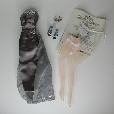 Ashton Drake Gene Marshall Diamond Evening Outfit Fashion 16'' Doll Silver Gown