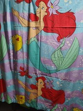 Vintage Ariel Little Mermaid Twin Size Flat Bed sheet