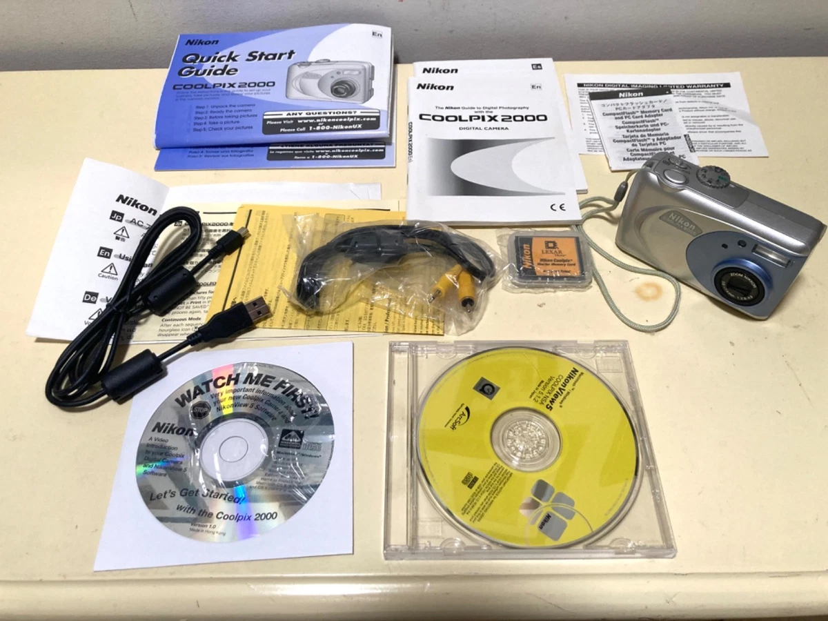 Nikon Coolpix 2000 Digital Cameras for Sale | Shop New & Used