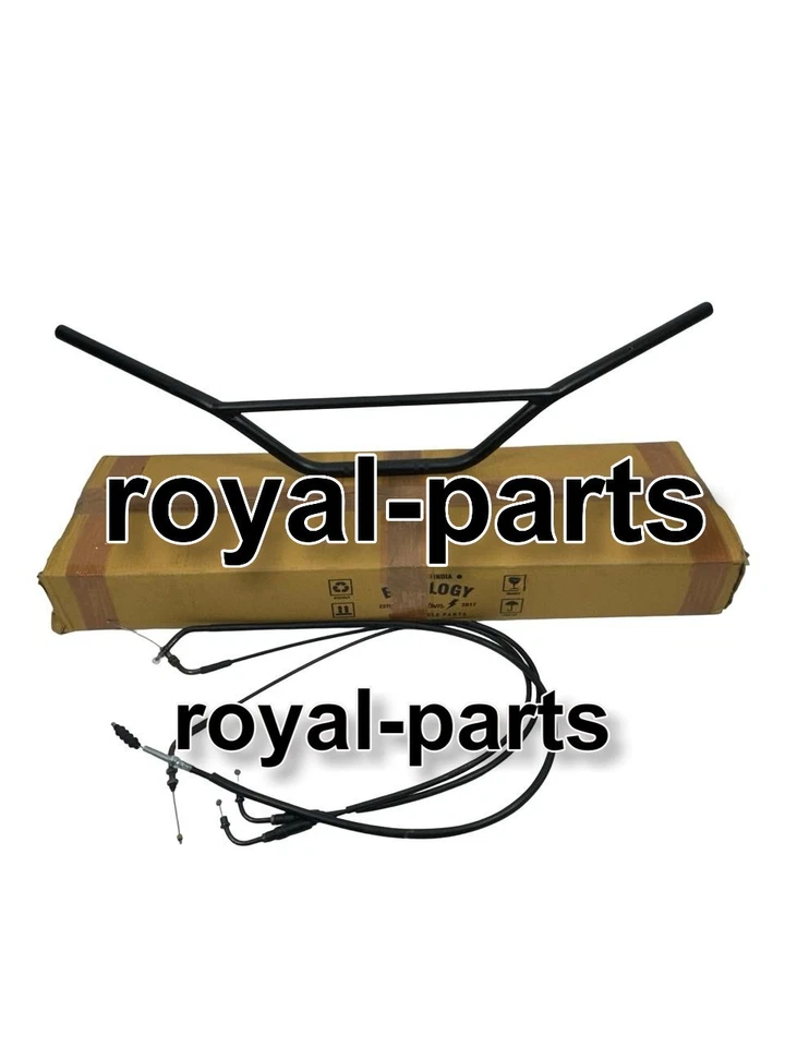 HANDLEBAR MID RISER TRACKER BLACK FIT FOR ROYAL ENFIELD BEAR 650 - Image 3 of 4