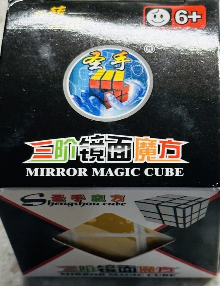 Shengshou Cubo Espejo Cubo Mágico 3"x3"x3"-Nuevo-ENVÍO N 24 HORAS Foto 3 de 4