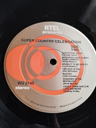 Super Country Celebration LP Record Album Vinyl - Imagen 3 de 5