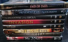 horror movie dvd lot