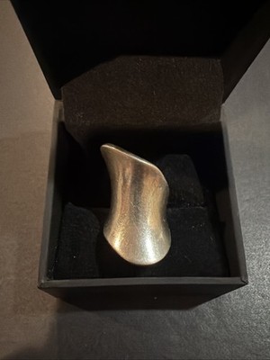 JCM Sterling Silver 925 Modern Abstract Ring Italy Size: 4.5