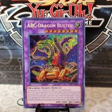 Yu-Gi-Oh! ABC-Dragon Buster LCKC-EN059 Secret Rare Unlimited Near Mint