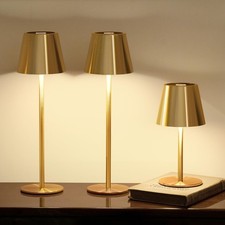 3 Pack Cordless Table Lamp, Portable Battery Operated Lamp with 3 Color Temps...