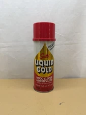 Vintage Scott's Liquid Gold Wood Cleaner Pourable Top Non Aerosol 16oz