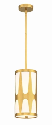 Antique Gold One Light Pendant from the Royston Collection - Picture 1 of 5