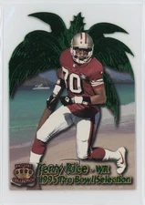 1995 Pacific Crown Royale Pro Bowl Die-Cuts Jerry Rice #PB-14 HOF