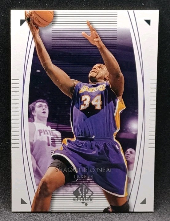 Shaquille O'Neal #38 Basketball Cards 2003 SP Authentic trading card — raw and PSA graded price guide