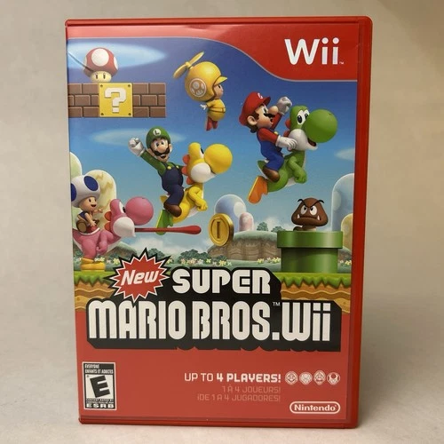 New Super Mario Bros Wii (Nintendo Wii) CIB
