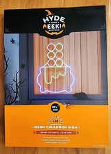 Hyde and Eek Boutique Led Neon Cauldron Sign Target Exclusive New In Box