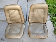 1968 Camaro Bucket Seats W Tracks Oem Gm 1967 G-body Gasser