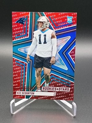 2025 Panini Rookies & Stars Hobby - Rookies Nic Scourton #162 Red /99 (RC) 💎