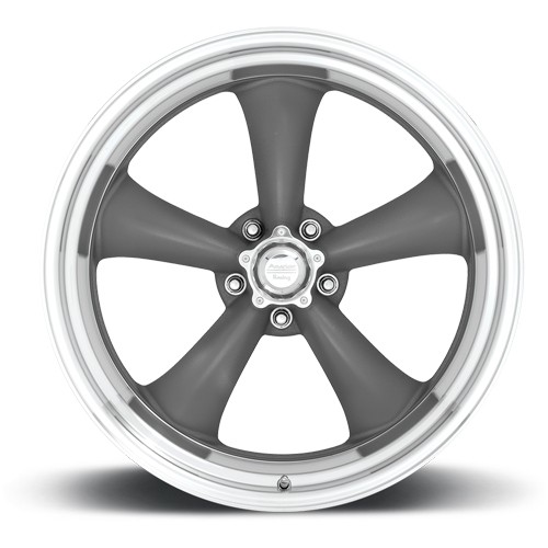 (Set of 4) American Racing Torq Thrust II 18x7 5x5" +6mm Gunmetal Wheels Rims - Picture 5 of 10