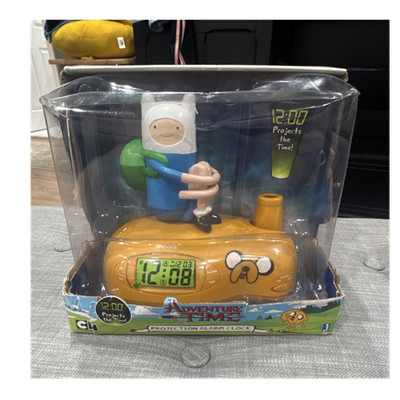 Adventure Time Finn & Jake Digital Projection Alarm Clock w/ Lighted Display