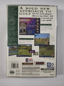 PGA Tour 97 Video Game For Sega Saturn