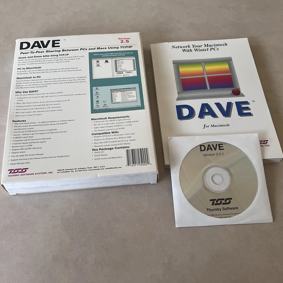 使用 TCP/IP 复古软件的 PC 和 Mac 之间的 DAVE 2.5 对等 — 第 4/4 张图片