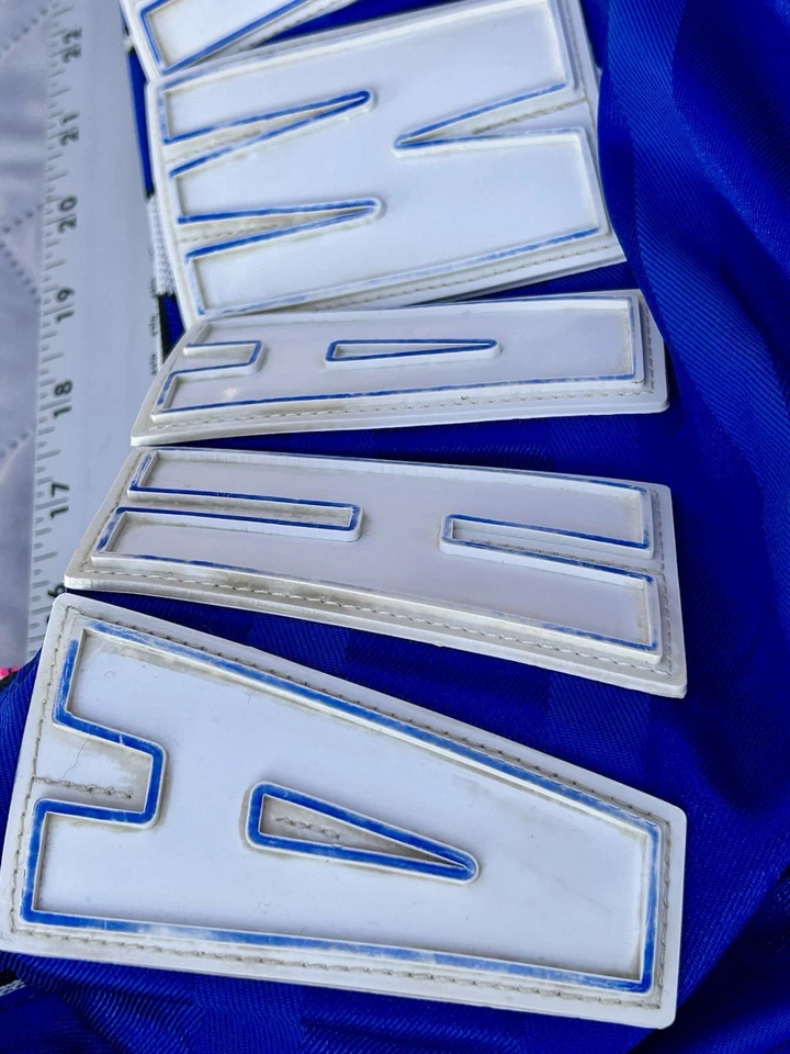 AXO Yamaha YZR Bold Colorful Cobalt Hot Pink Motocross Pants 30” Pre-owned - Image 4 of 4