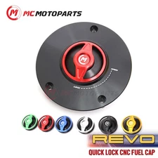 REVO Red Quick Lock Fuel Cap For GSX-S750 F ABS 15 16 17