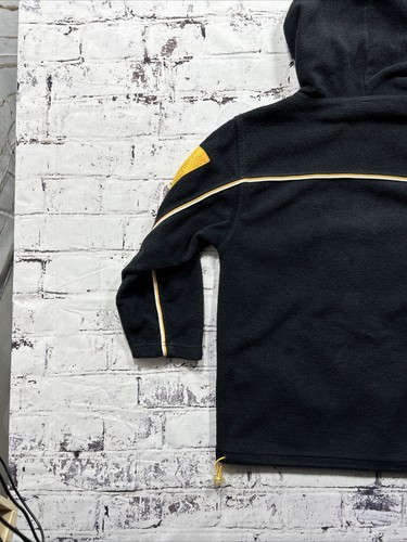 Russell Athletic Black Pullover Drawstring Vintage Kids Hoodie Size M 10-12 - Picture 12 of 13