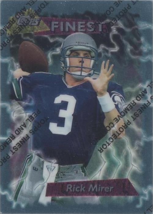 1995 Topps Finest Rick Mirer #265 - 1 of 2
