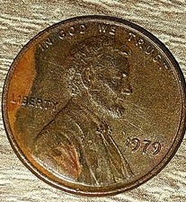 One Cent 1979 einzigartig 