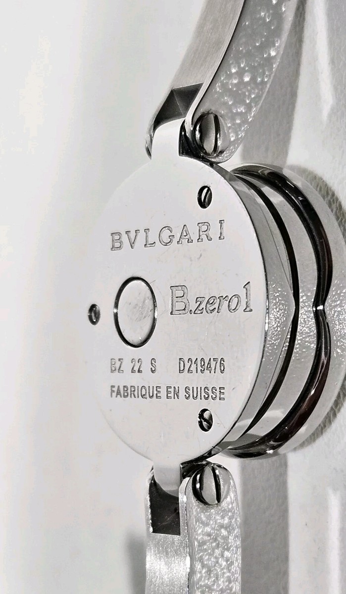BVLGARI B.zero 1 シルバー BULGARI B ZERO 1 Double Heart BZ 35 S Quartz Watch BVLGARI