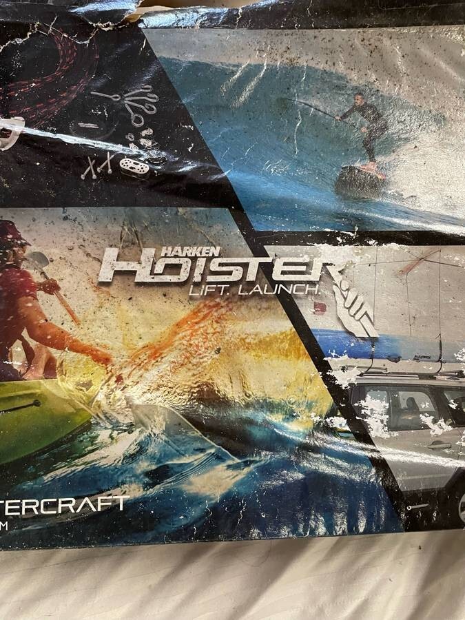 Harken Hoister Lift Launch System Truck Jeep Top Camper ShellGarage
