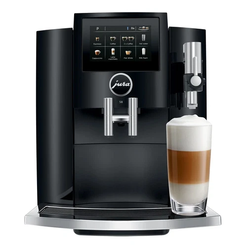 Jura S8 Automatic Coffee & Espresso Machine - Piano Black - Refurbished