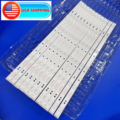 New 12 PCS LED backlight strips For 50 LG TV Model 50UH5500-UA 50UH5530-UB