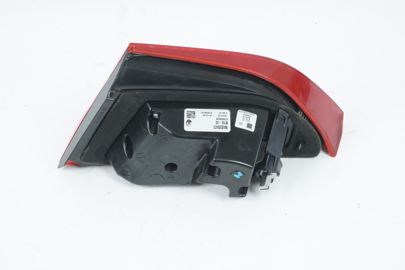 14-17 MASERATI QUATTROPORTE TAIL LIGHT INNER LEFT DRIVER SIDE OEM